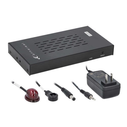 1x4 HDMI Splitter Extender Over CAT, POT, Loop-Out