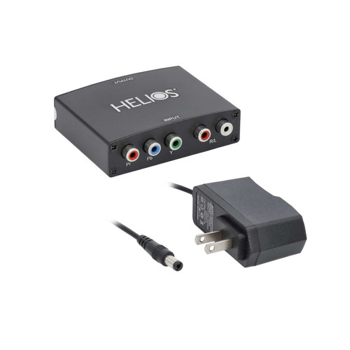 COMPONENT VIDEO & L/R AUDIO TO HDMI CONVERTER