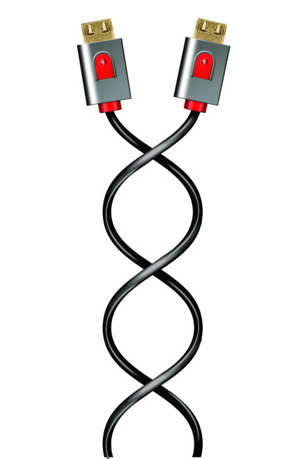 Helios Silver Series High Speed HDMI(R) Cable With Ethernet, Grip-Lox, 4K, 18 Gbps, ARC/eARC