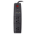 3-OUTLET 900J SURGE PROTECTOR POWER STRIP WITH 2 USB 2.1A, 4FT (BLACK)