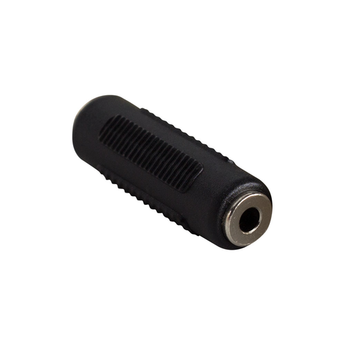 3.5MM STEREO BARREL CONNECTOR, FEMALE TO FEMALE COUPLER