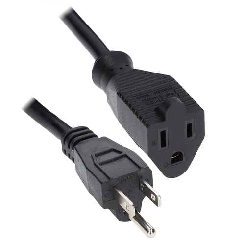 AC EXTENSION CABLE, 18 AWG (10FT)
