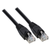 CAT6 SNAGLESS ETHERNET PATCH CABLE, BLACK, 15FT